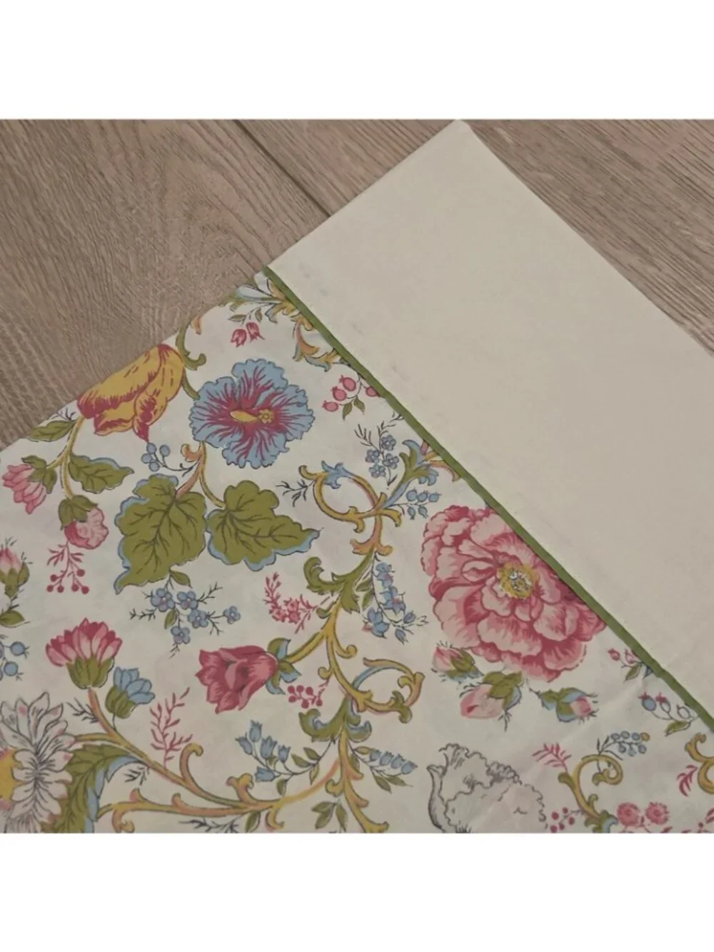 Springmaid Vintage English Manor Floral Standard Pillowcase Cottagecore Grandma